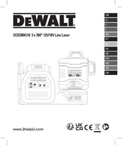 DeWalt DCE089G18 Bedienungsanleitung