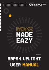 Beamz Pro BBP54 UPLIGHT Bedienungsanleitung