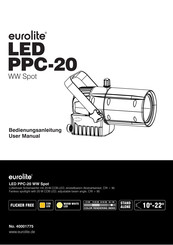 EuroLite LED PPC-20 Bedienungsanleitung