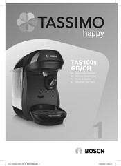 Bosch TASSIMO happy TAS100 GB Serie Gebrauchsanleitung