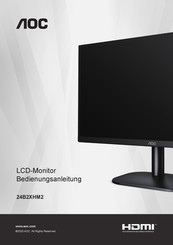 AOC 24B2XHM2 Bedienungsanleitung