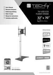 Techly cart 100 Bedienungsanleitung