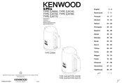 Kenwood kMix ZJX650WH Bedienungsanleitung