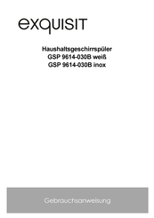 exquisit GSP 9614-030B Gebrauchsanweisung