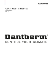 Dantherm CDP165 Bedienungsanleitung