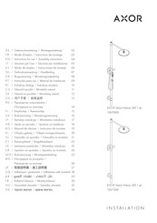 Axor Starck Nature 240 1 jet 12671 Serie Gebrauchsanleitung, Montageanleitung