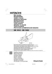 Hitachi SB 10V2 Bedienungsanleitung