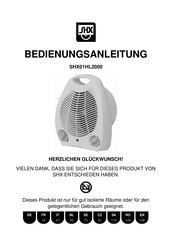 SHX 01HL2000 Bedienungsanleitung