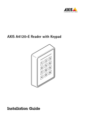 Axis A4120-E Installationsanleitung