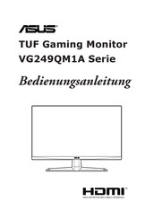 Asus TUF VG249QM1A Serie Bedienungsanleitung