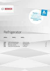 Bosch KIR21NSE0 Gebrauchsanleitung