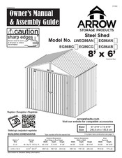 Arrow EG86BG Pflege- & Montageanleitung