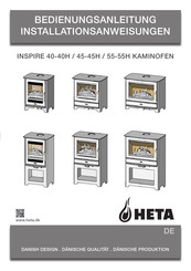 Heta INSPIRE 55-55H Bedienungsanleitung, Installationsanweisungen