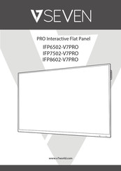 V7 IFP7502-V7PRO Bedienungsanleitung