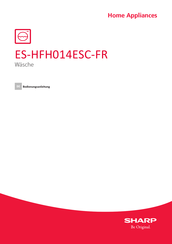 Sharp ES-HFH014ESC-FR Bedienungsanleitung