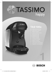 Bosch TASSIMO happy TAS1002/01 Gebrauchsanleitung