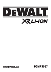 DeWalt DCMPS567P1-QW Originalanweisung