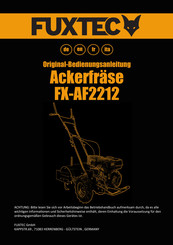 Fuxtec FX-AF2212 Bedienungsanleitung