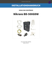 Nikrans BD-500GDW Installationshandbuch