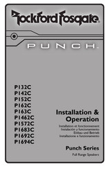 Rockford Fosgate Punch P132C Einbau Und Betrieb