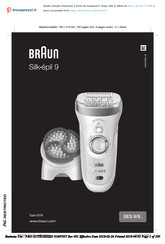 Braun Silk-pil 9 SES 9/9 Serie Bedienungsanleitung