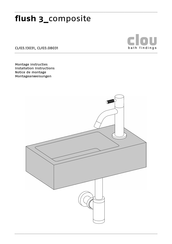 Clou flush 3 CL/03.13031 Montageanleitung