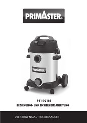 PrimAster P11-SQ18S Bedienungs- Und Sicherheitsanleitung