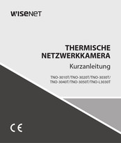 Wisenet TNO-3020T Kurzanleitung