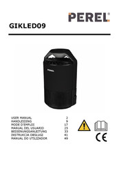 Perel GIKLED09 Bedienungsanleitung