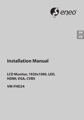 Eneo VM-FHD24 Installationsanleitung