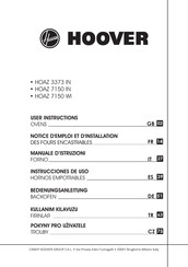 Hoover HOAZ 7150 IN Bedienungsanleitung