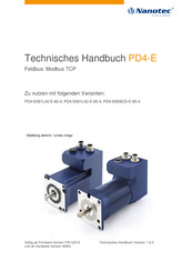 Nanotec PD4-E-Serie Technisches Handbuch