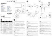 ViewSonic VA2462h Schnellstart Handbuch