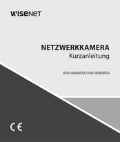 Wisenet XNV-8080RSA Kurzanleitung