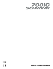 Schwinn 700IC Aufbauanleitung / Benutzerhandbuch