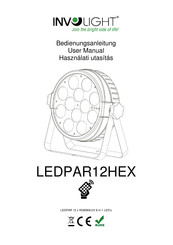 involight LEDPAR12HEX Bedienungsanleitung