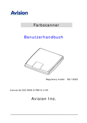 Avision BS-1306S Benutzerhandbuch