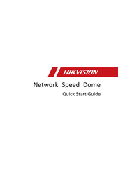 HIKVISION DS-2DE5425IW-AE Kurzanleitung