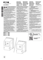 Eaton DA1-12-A6 Serie Montageanweisung