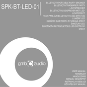 GMB Audio SPK-BT-LED-01 Handbuch