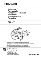 Hitachi Koki CM 12Y Bedienungsanleitung