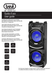 Trevi XF 4500 DJ Bedienungsanleitung
