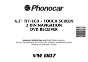 Phonocar VM 007 Gebrauchsanweisungen