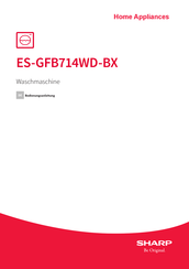 Sharp ES-GFB714WD-BX Bedienungsanleitung