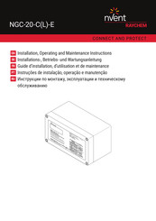 nVent RAYCHEM NGC-20-C-E Installations-, Betriebs- Und Wartungsanleitung