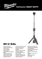 Milwaukee M12 SAL-0 Originalbetriebsanleitung
