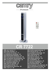 Adler Europe Premium CR 7722 Bedienungsanweisung