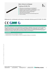 Pepperl+Fuchs TopScan-S-M/L750 Bedienungsanleitung
