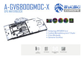 BYKSKI A-GV6800GMOC-X Installationsanleitung