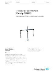 Endress+Hauser Flexdip CYH112 Technische Information